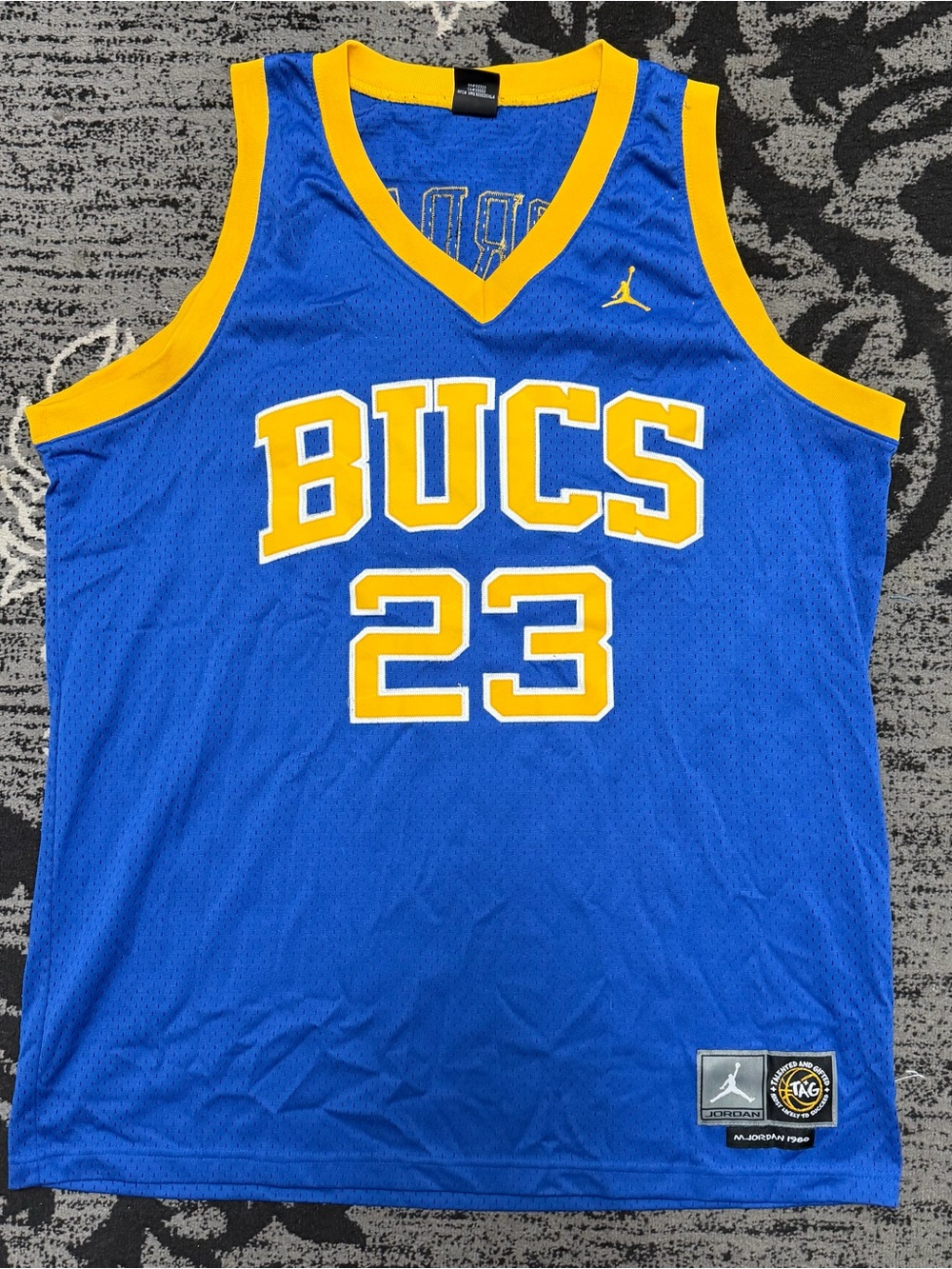Michael Jordan Laney Bucs High School Basketball Jersey